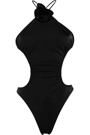 Serafini Trikini con aplique floral