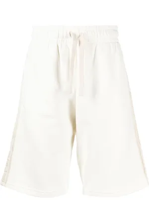 Palm Angels Shorts deportivos con franjas del logo