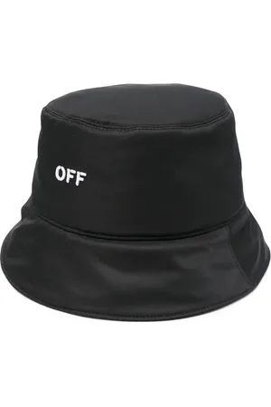 OFF-WHITE Gorro de pescador con logo bordado