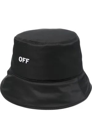 OFF-WHITE Gorro de pescador con logo bordado