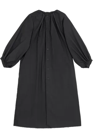 Maison Margiela Vestido midi de popelina