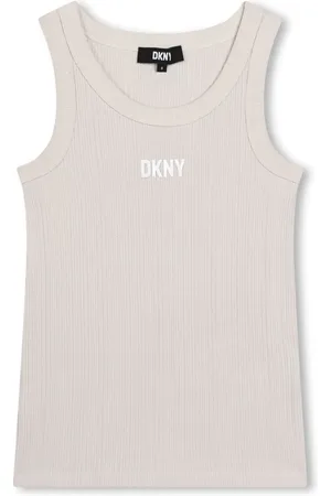 DKNY Top con logo estampado