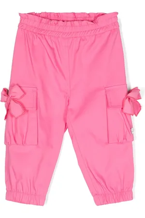 MONNALISA Pantalones con detalle de moño