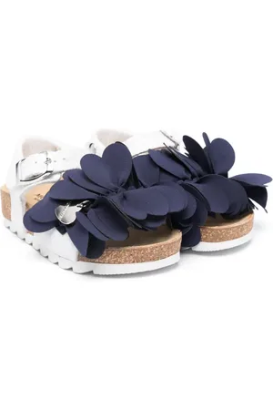 MONNALISA Sandalias con glitter y detalle de nudo