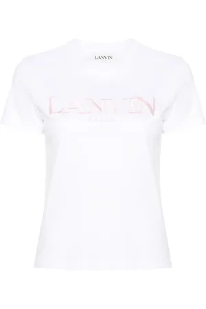 Lanvin Playera con logo bordado