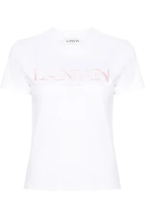 Lanvin Playera con logo bordado