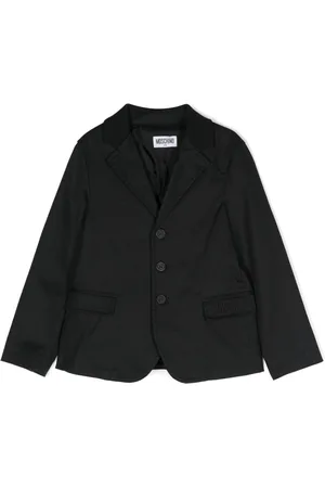 Moschino Blazer con logo bordado
