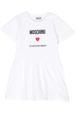 Moschino Vestido con logo bordado
