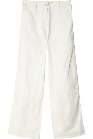 Cecilie Bahnsen Pantalones rectos con doble rodilla