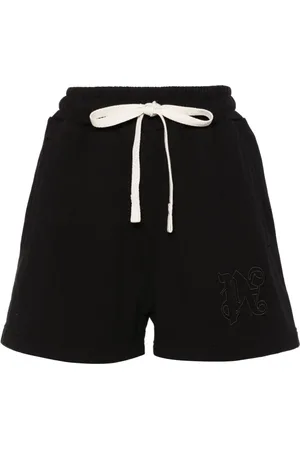 Palm Angels Shorts deportivos con logo bordado