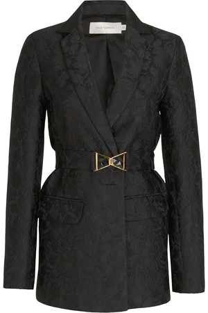 Silvia Tcherassi Blazer Cuneo con motivo floral en jacquard