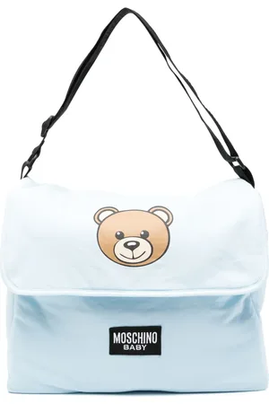 Moschino Pañalera con motivo Teddy Bear