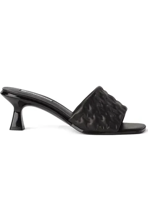 Karl Lagerfeld Sandalias con monograma y tacón de 50mm