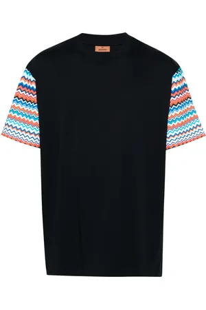 Missoni Playera con mangas en zigzag