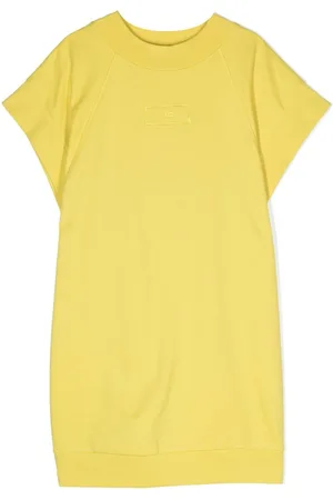 Elisabetta Franchi Vestido con aplique del logo