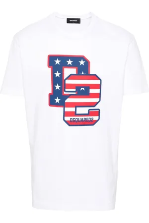 Dsquared2 Playera con logo estampado