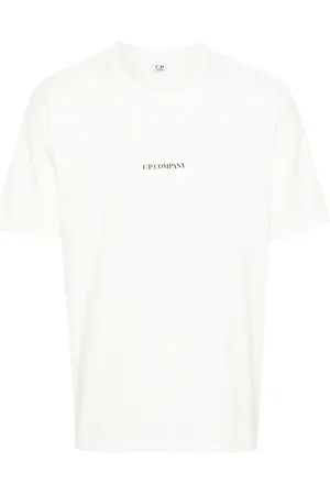 C.P. Company Playera con logo estampado
