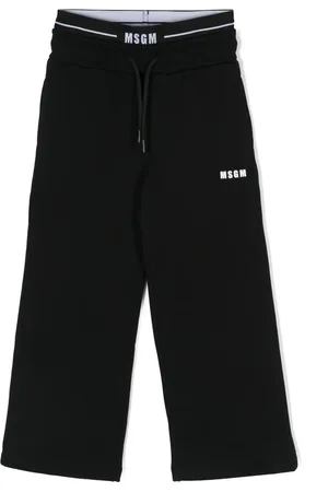 Msgm Pants con logo en la pretina