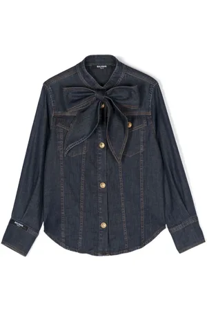 Balmain Camisa con botones en relieve