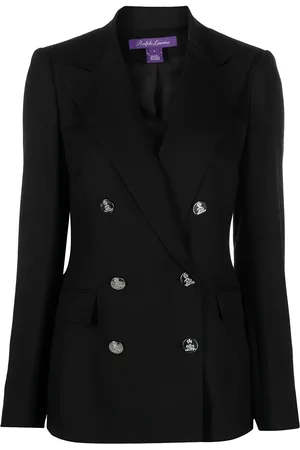 Ralph Lauren Blazer de cachemira con doble botonadura