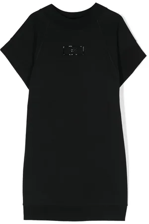 Elisabetta Franchi Vestido con aplique del logo