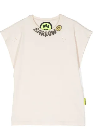 BARROW Playera con efecto envejecido
