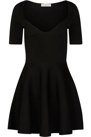Nina Ricci Vestido corto con escote en forma de corazón