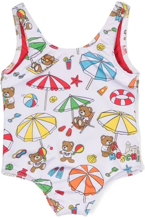 Moschino Traje de baño con motivo Teddy Bear