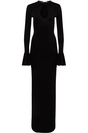 Nina Ricci Vestido largo con diseño retorcido
