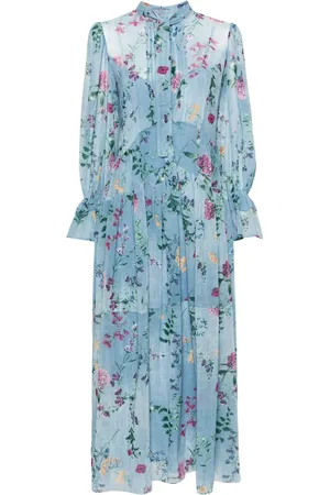ERMANNO SCERVINO Vestido midi con estampado floral