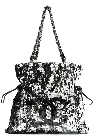 CHANEL Tote con logo CC 2008