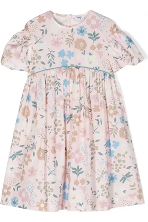 Il gufo Vestido con estampado floral