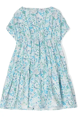 Il gufo Vestido con estampado floral