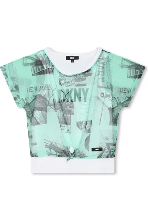 DKNY Playera con estampado New York