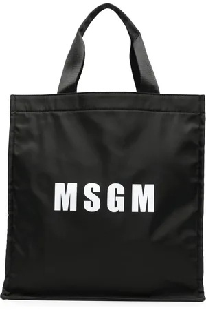 Msgm Tote con logo estampado