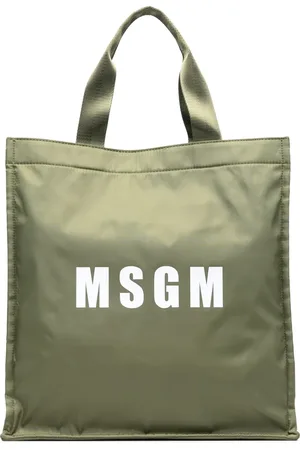 Msgm Tote con logo estampado