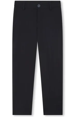 HUGO BOSS Pantalones rectos con tiro medio