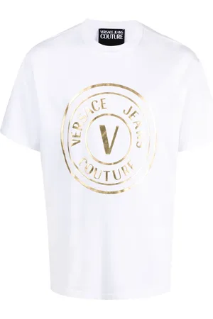 VERSACE Playera con logo estampado