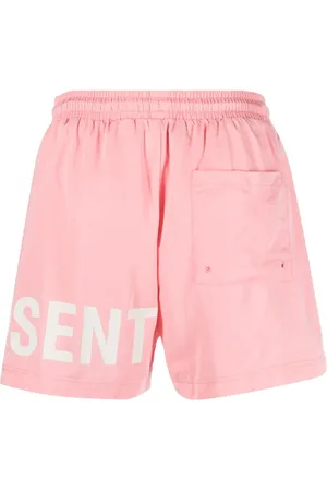 Represent Shorts de playa con cordones y logo estampado