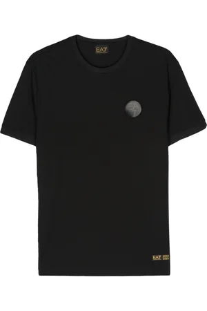 EA7 Playera con aplique del logo