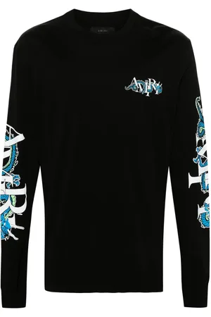AMIRI Playera con dragón estampado