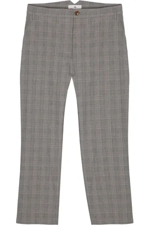 Vivienne Westwood Pantalones capri con estampado de cuadros príncipe de Gales