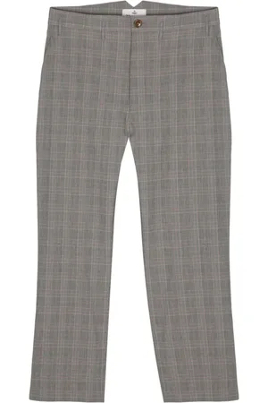 Vivienne Westwood Pantalones capri con estampado de cuadros príncipe de Gales