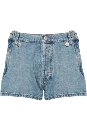 COPERNI Shorts de mezclilla con tiro medio