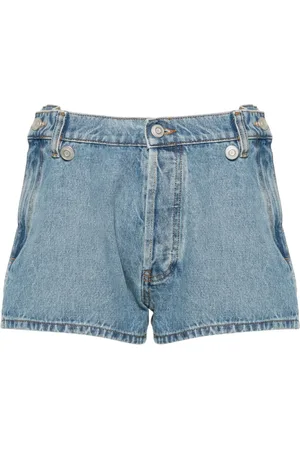 COPERNI Shorts de mezclilla con tiro medio