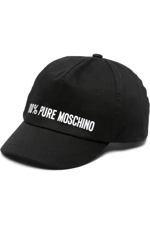 Moschino Gorra con logo estampado