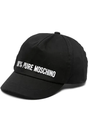 Moschino Gorra con logo estampado
