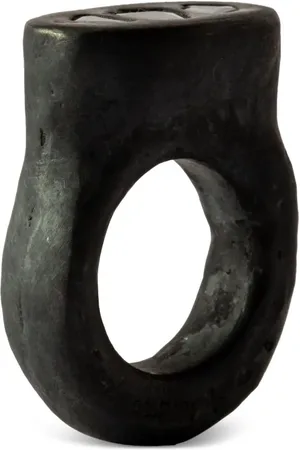 PARTS OF FOUR Anillo Roman con detalle de rombos