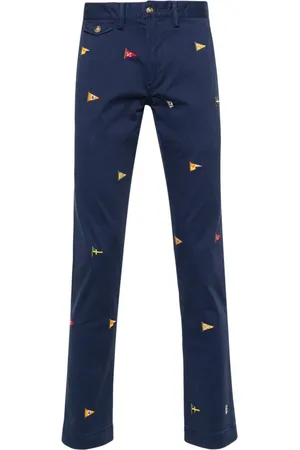Ralph Lauren Pantalones con logo bordado