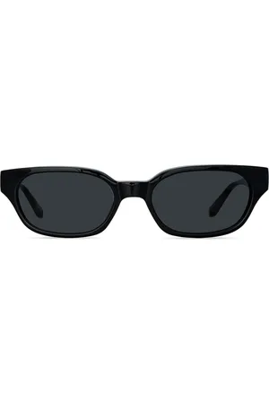 Linda Farrow Lentes de sol con armazón en D oversize